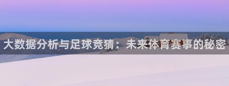 大数据分析与足球竞猜：未来体育赛事的